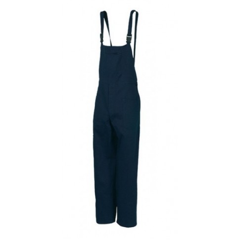 PANTALONE CON PETTORINA BLU