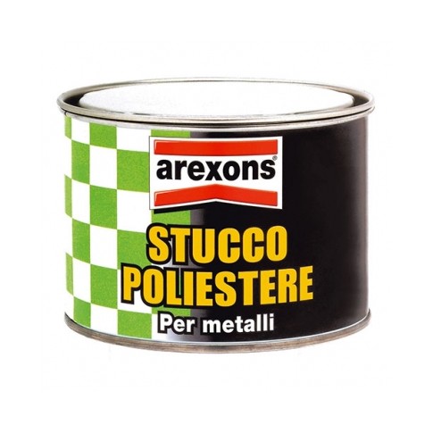 STUCCO POLIESTERE PER METALLI CON CATALIZZATORE