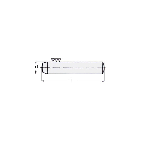 SPINE CILINDRICHE  ISO 8734  UNI 6364-A  DIN 6325