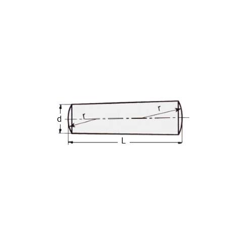 SPINE CONICHE  NON TEMPRATA  ISO 2339  UNI 129  DIN 1