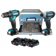 KIT VALIGETTA MAKITA MDF330DWE + MTD090D + 3 batterie Litio